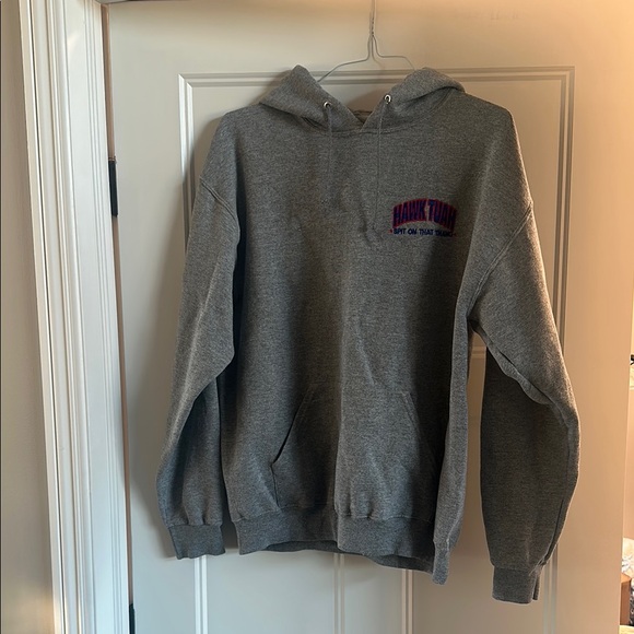 Gray Pullover Sweater with Ribbed Cuffs - Picture 1 of 3